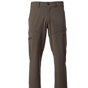 Magellan Outdoors Men's Hickory Canyon Stretch Woven Cargo Pants Grey Dark, 36"